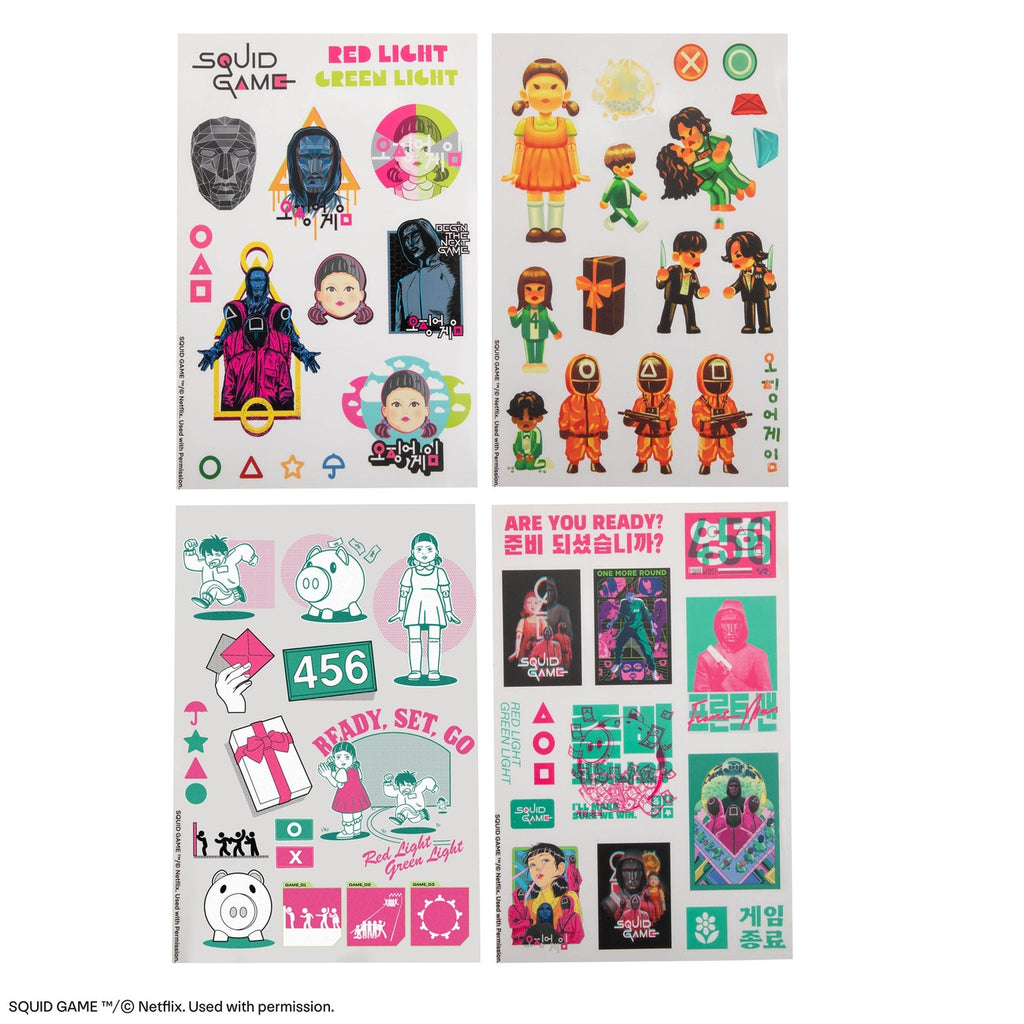 Produktbild Squid Game Sticker Pack