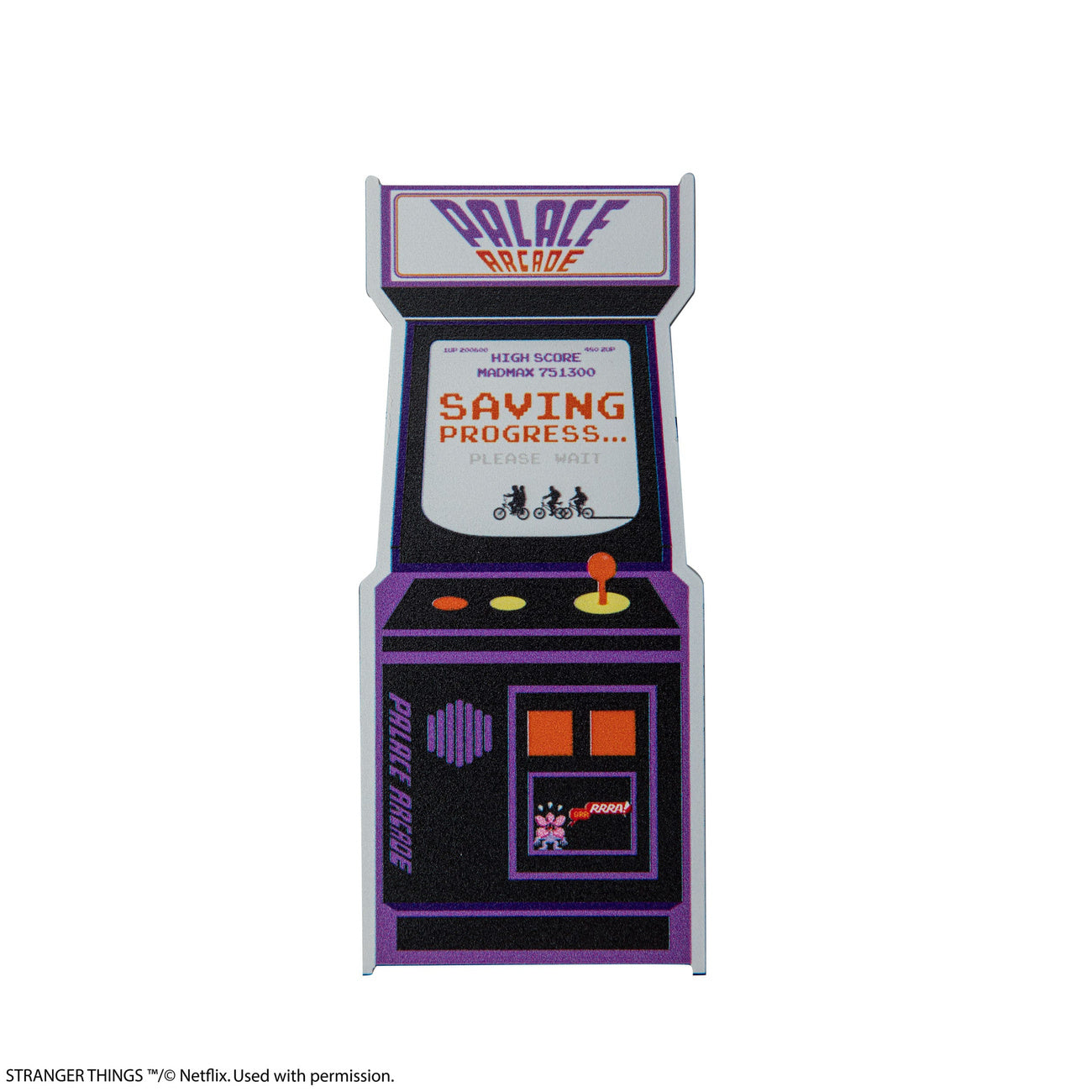 Produktbild Stranger Things Lesezeichen Arcade Metal