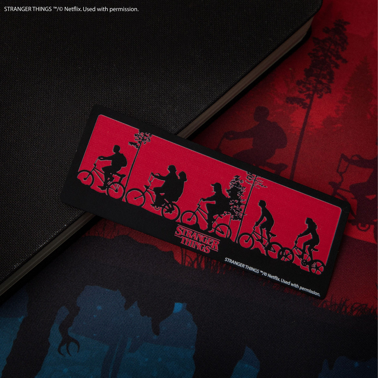 Produktbild Stranger Things Lesezeichen Silhouette Metal