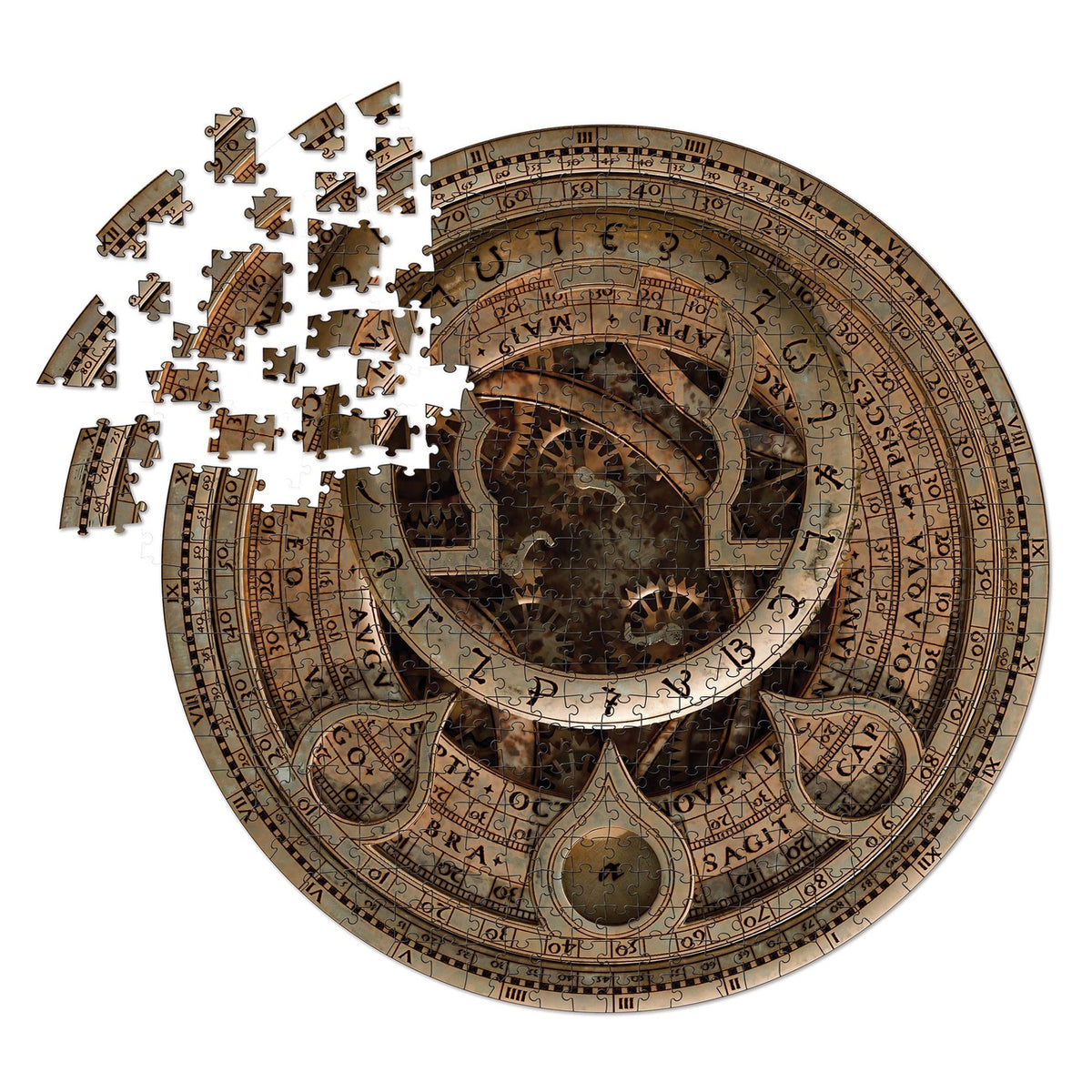 Produktbild Uncharted Puzzle Cipher Disk Circular Deluxe (500 Teile)