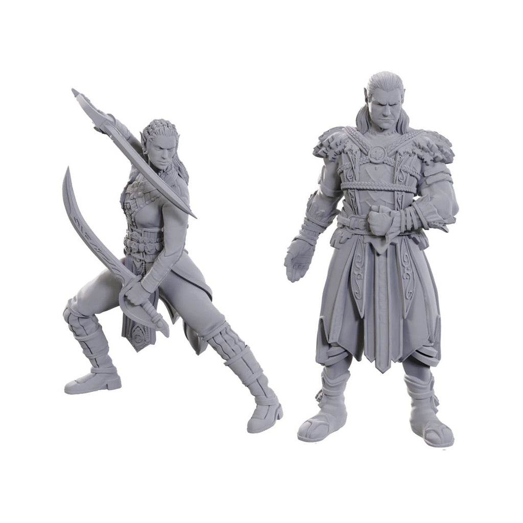 Produktbild D&D Nolzur's Marvelous Miniatures Miniatur unbemalt Jaheira & Halsin