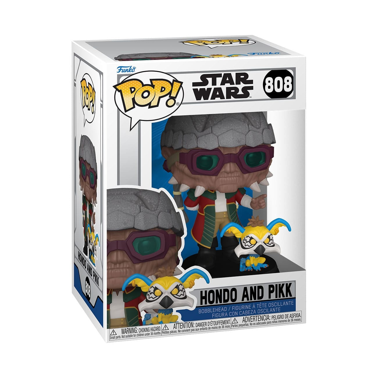 Produktbild Star Wars POP! Vinyl Wackelkopf-Figur Hondo and Pikk 9 cm