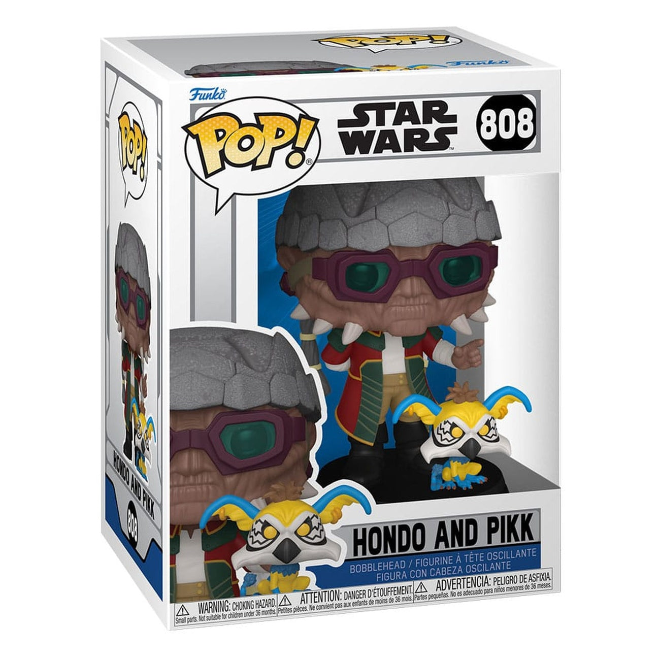 Produktbild Star Wars POP! Vinyl Wackelkopf-Figur Hondo and Pikk 9 cm