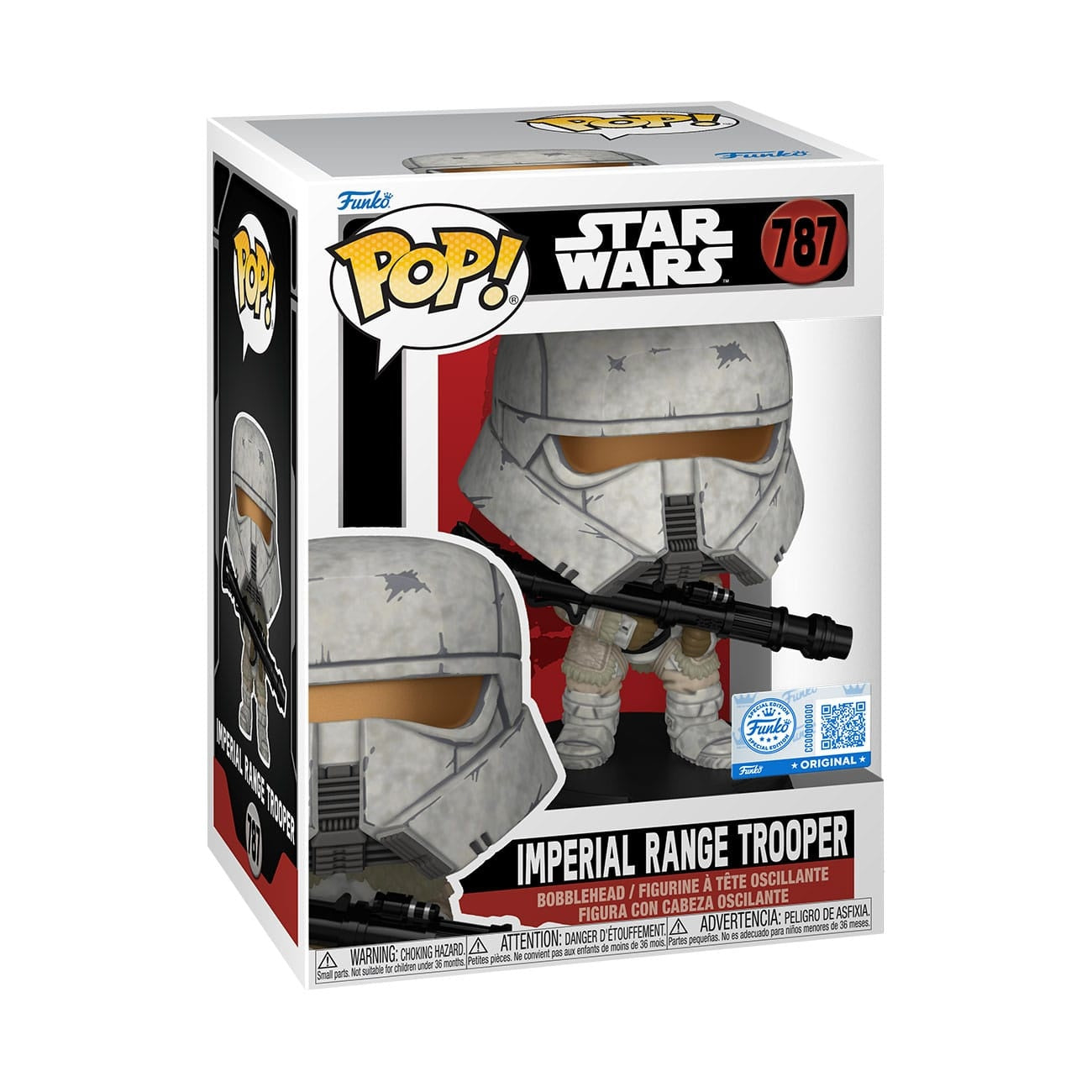 Produktbild Star Wars POP! Vinyl Figur Andor Imperial Range Trooper *Exclusive Version* 9 cm