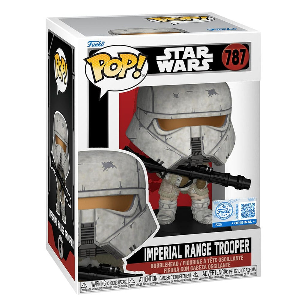 Produktbild Star Wars POP! Vinyl Figur Andor Imperial Range Trooper *Exclusive Version* 9 cm