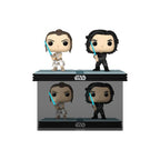 Produktbild Star Wars POP! Movie Moments Vinyl Wackelkopf Figuren Doppelpack Kylo & Rey 9 cm