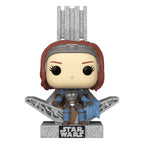 Produktbild Star Wars: The Mandalorian POP! Deluxe Vinyl Figur Bo Katan w/Throne 9 cm