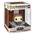 Produktbild Star Wars: The Mandalorian POP! Deluxe Vinyl Figur Bo Katan w/Throne 9 cm