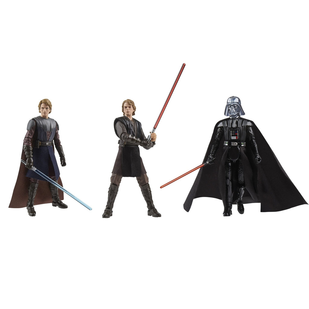 Produktbild Star Wars Vintage Collection Actionfiguren 3er-Pack The Journey of Anakin Skywalker