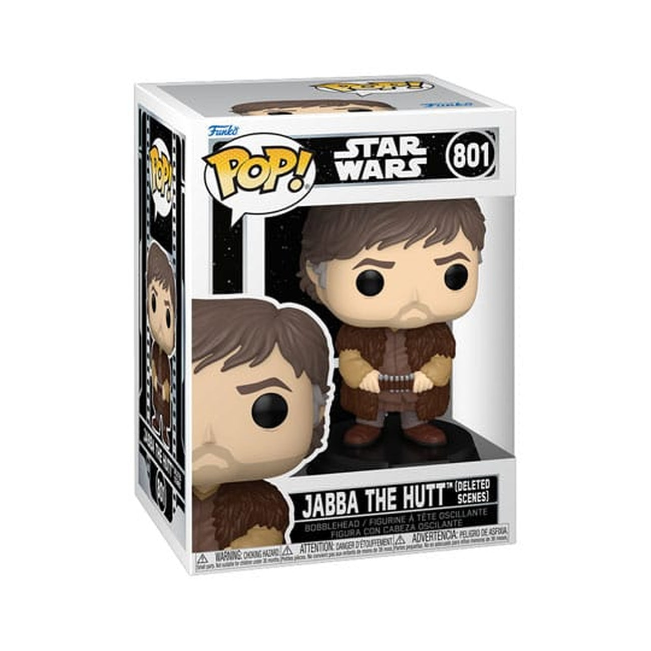 Produktbild Star Wars POP! Vinyl Wackelkopf-Figur Jabba the Hutt (Deleted Scenes) 9 cm