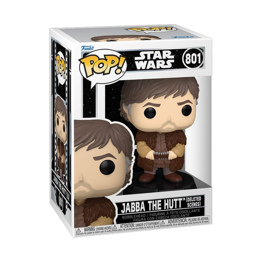 Produktbild Star Wars POP! Vinyl Wackelkopf-Figur Jabba the Hutt (Deleted Scenes) 9 cm