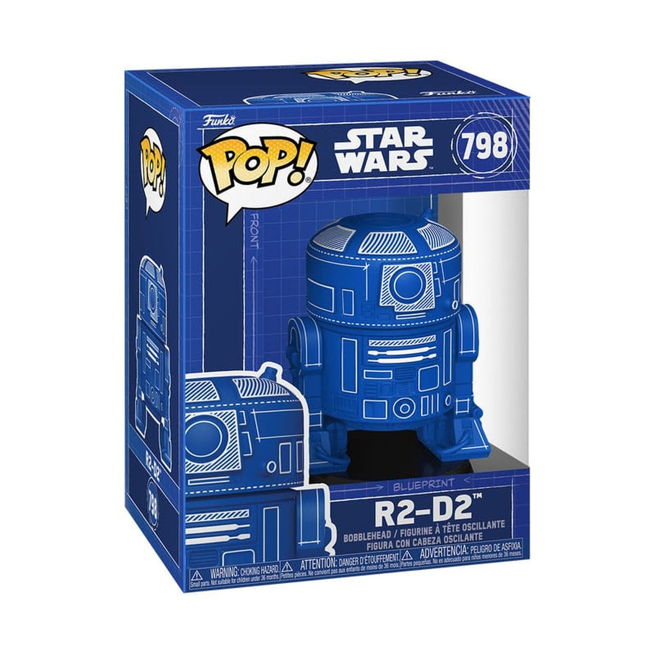 Produktbild Star Wars POP! Vinyl Figur SWS11-R2-D2 BP 9 cm