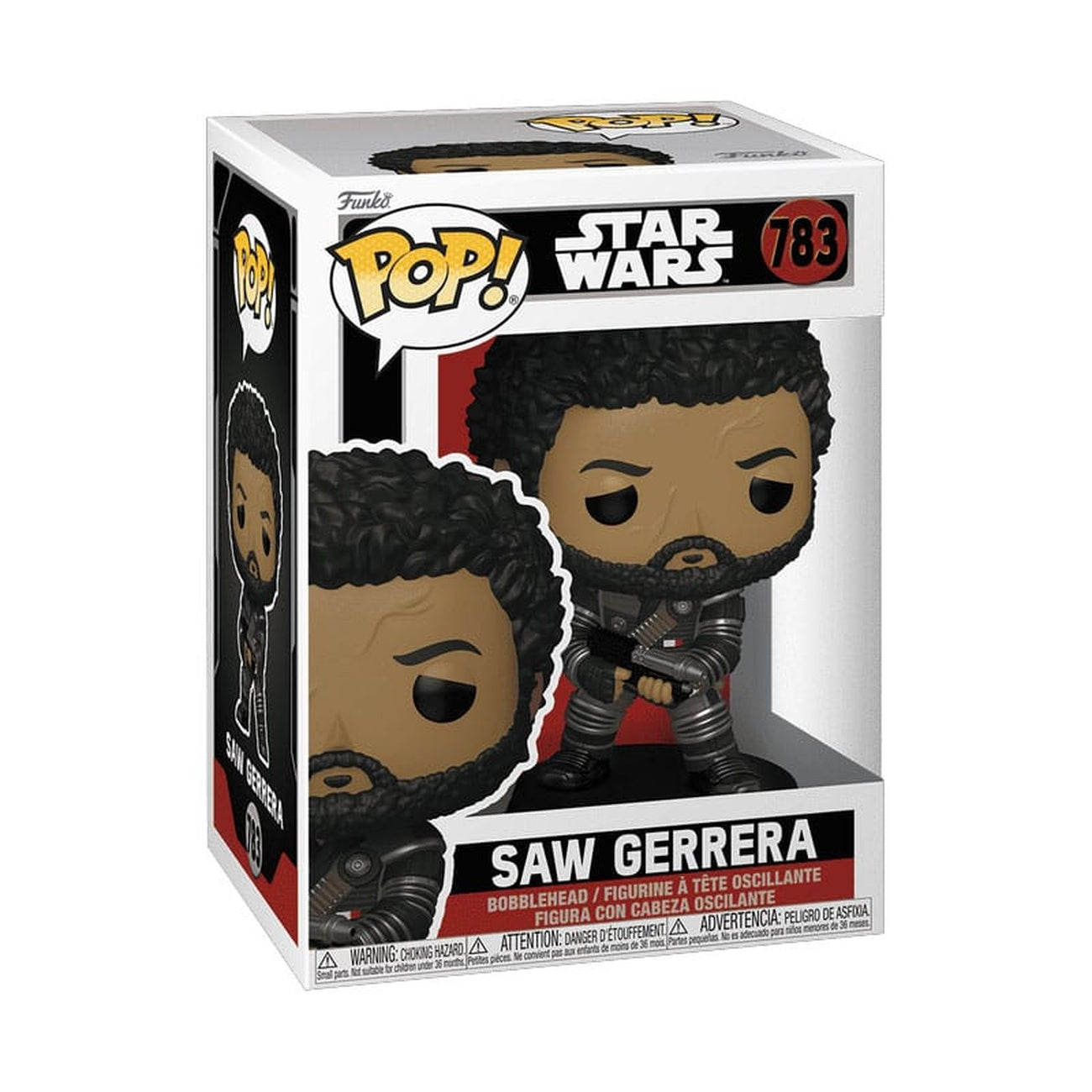 Produktbild Star Wars: Andor POP! TV Vinyl Figur Saw Gerrera 9 cm