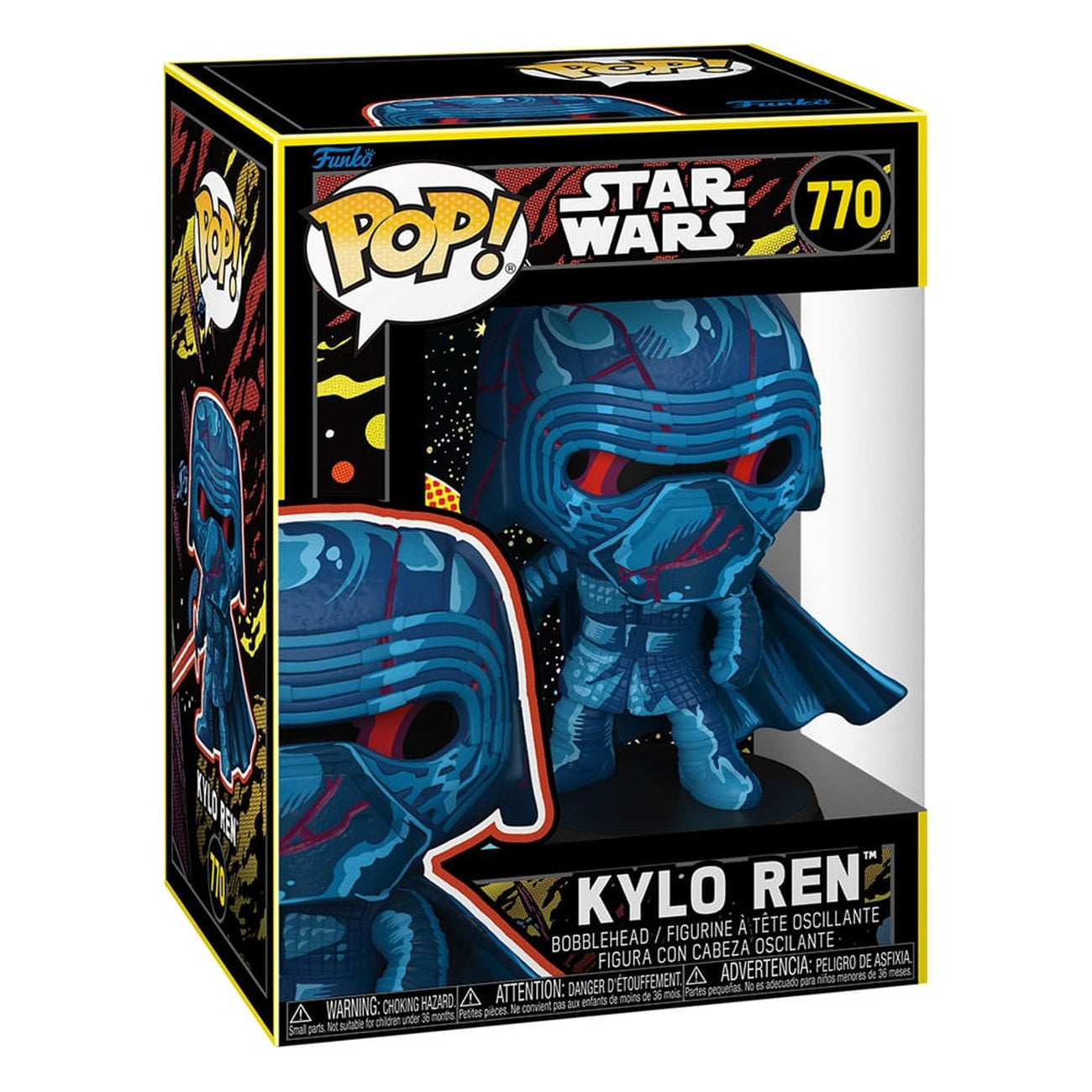 Produktbild Star Wars POP! Movie Vinyl Figur Kylo Ren(Retro) 9 cm