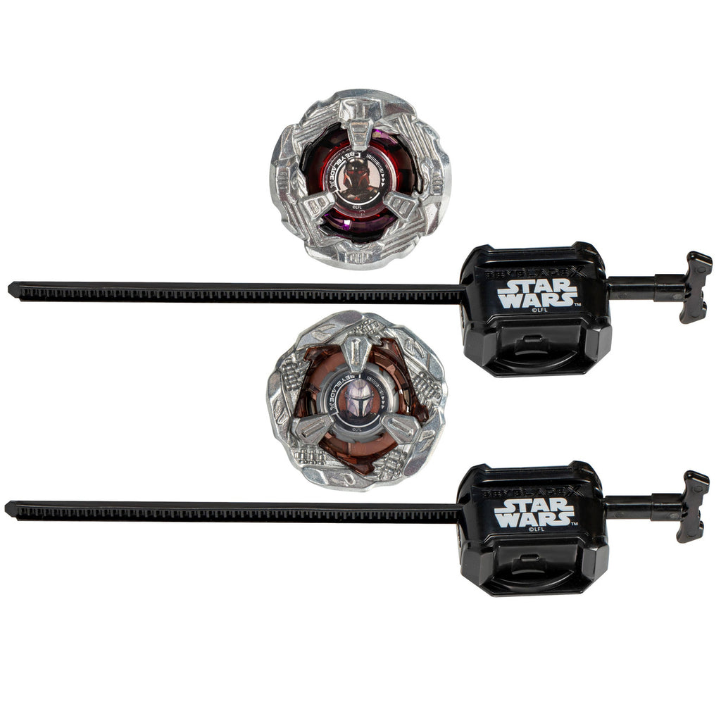 Produktbild Beyblade X und Star Wars Collab The Mandalorian 3-60F vs. Moff Gideon 3-80N