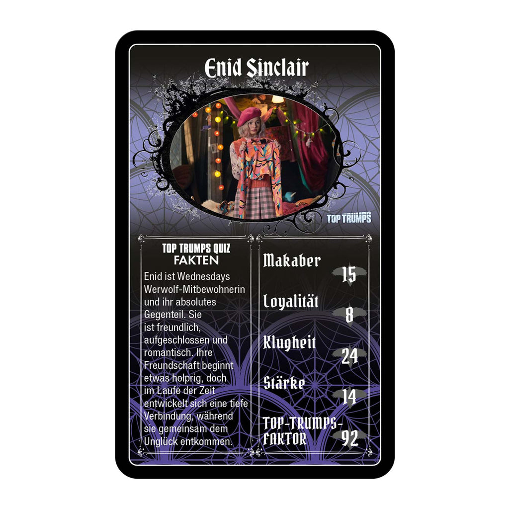 Produktbild Wednesday Kartenspiel Top Trumps *Deutsche Version*