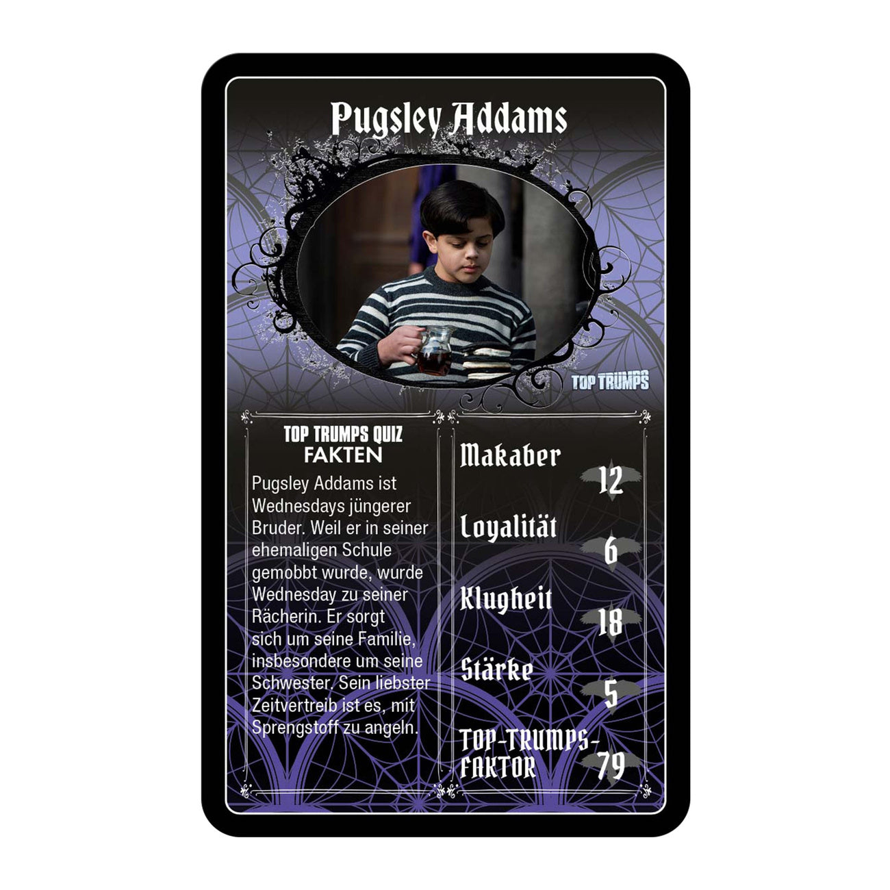 Produktbild Wednesday Kartenspiel Top Trumps *Deutsche Version*