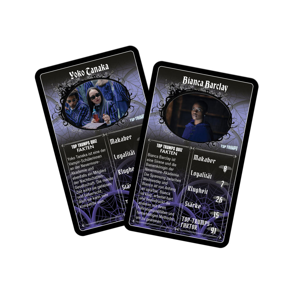 Produktbild Wednesday Kartenspiel Top Trumps *Deutsche Version*