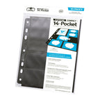 Produktbild Ultimate Guard 14-Pocket Supreme Compact Pages Standard + Mini American (10) - Black