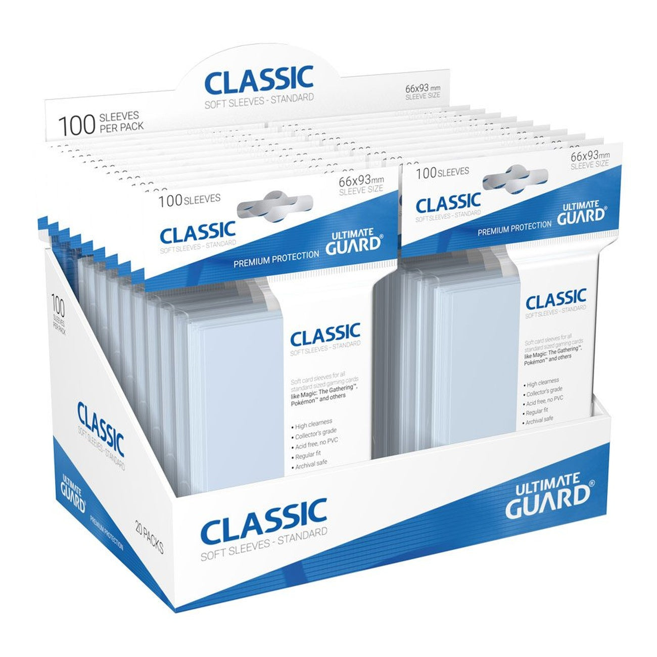 Produktbild Ultimate Guard Classic Sleeves Standard Size (100)