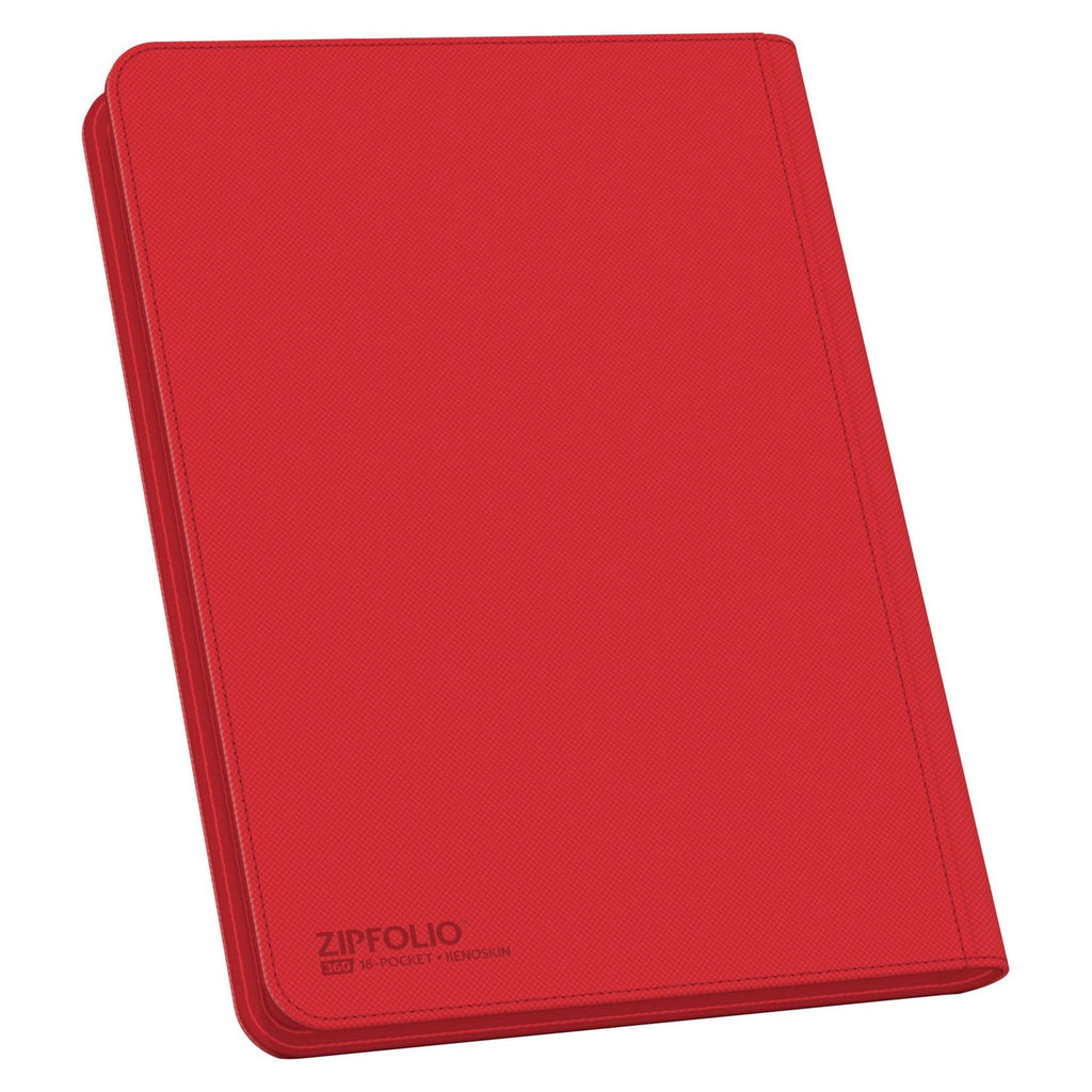 Produktbild Ultimate Guard Zipfolio 360 18-Pocket Xenoskin - Red