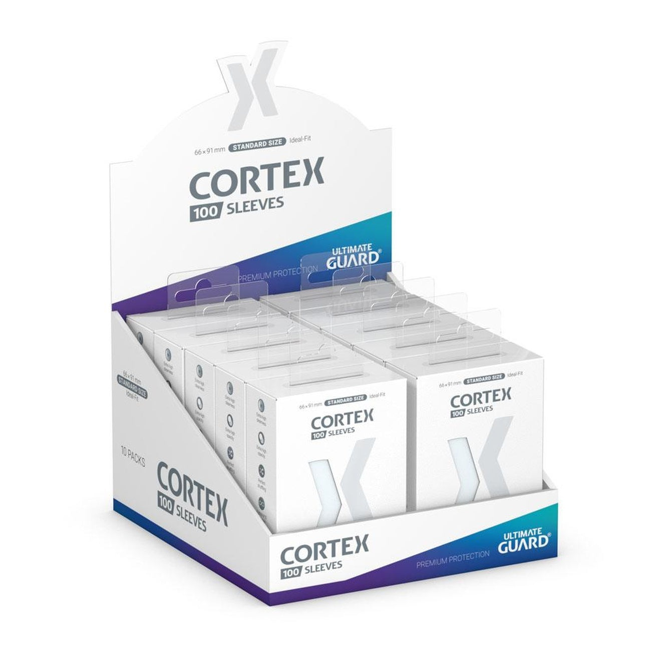 Produktbild Ultimate Guard Cortex Sleeves Standard Size (100) - Transparent