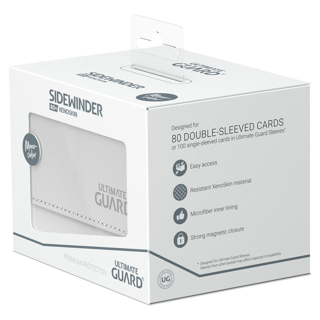 Produktbild Ultimate Guard Sidewinder 80+ Xenoskin - White