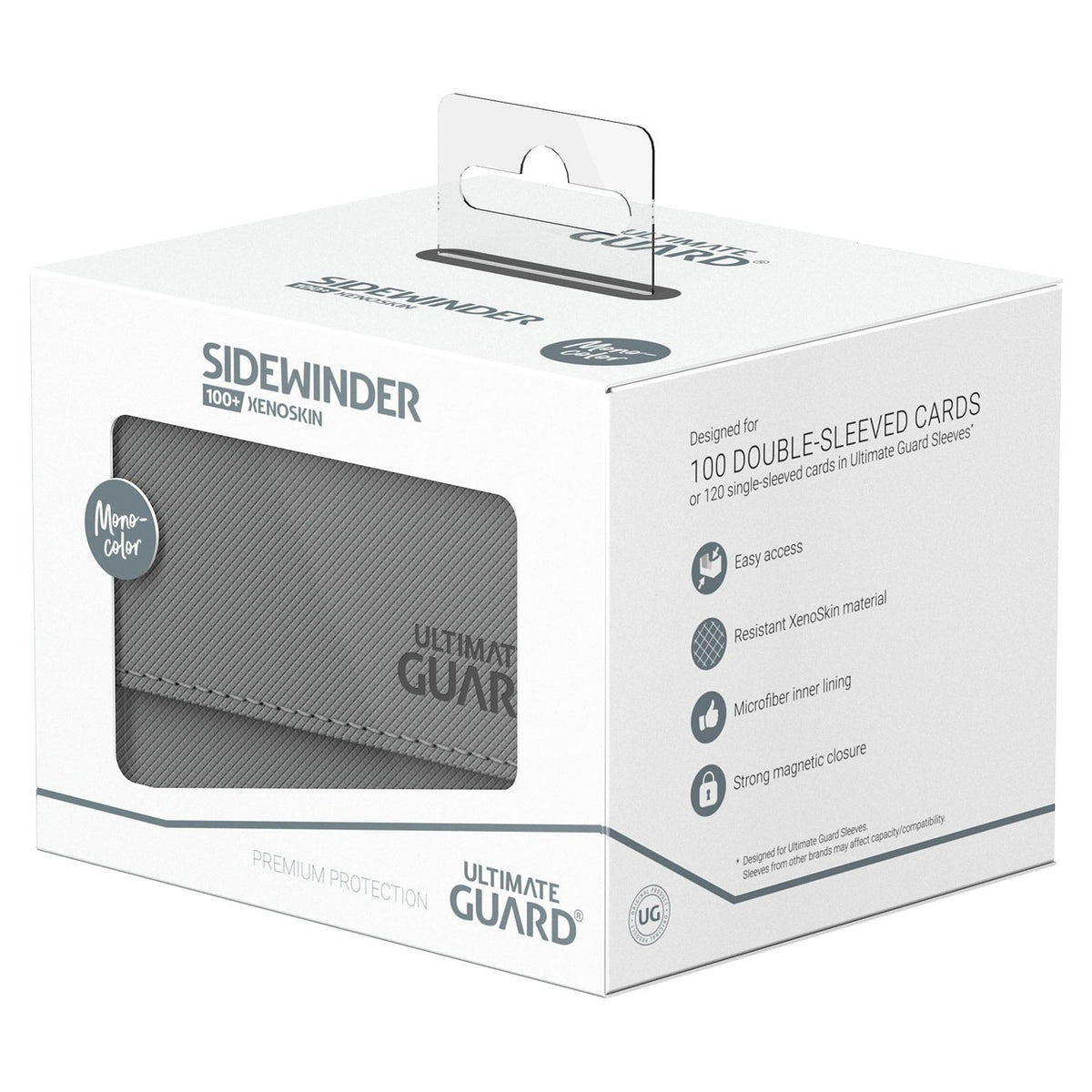 Produktbild Ultimate Guard Sidewinder 100+ Xenoskin - Grey
