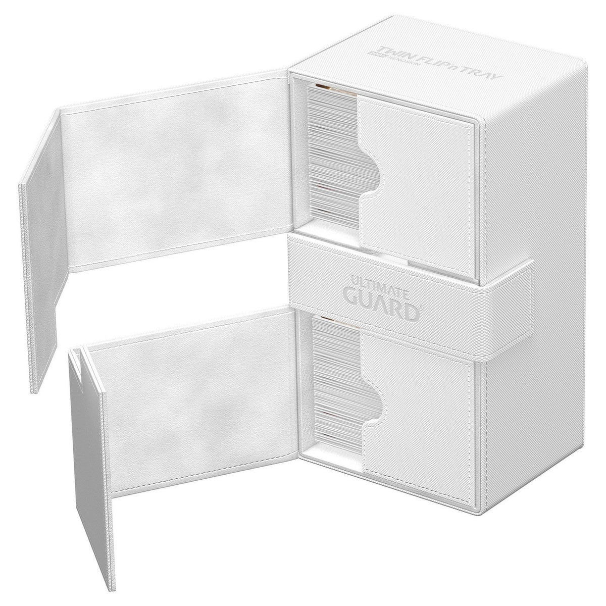 Produktbild Ultimate Guard Twin Flip'n'Tray 200+ Xenoskin - White