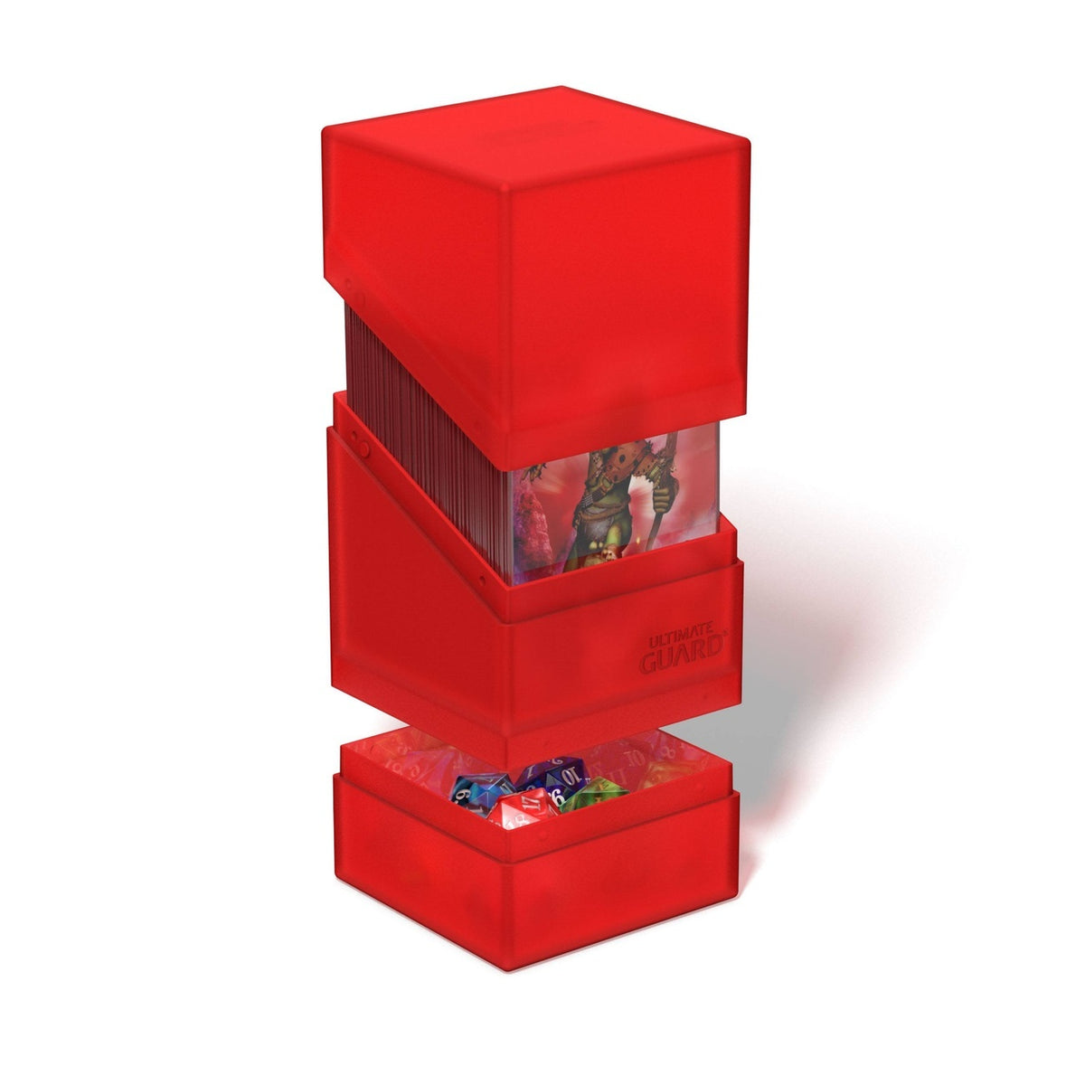Produktbild Ultimate Guard Boulder'n'Tray 100+ - Ruby