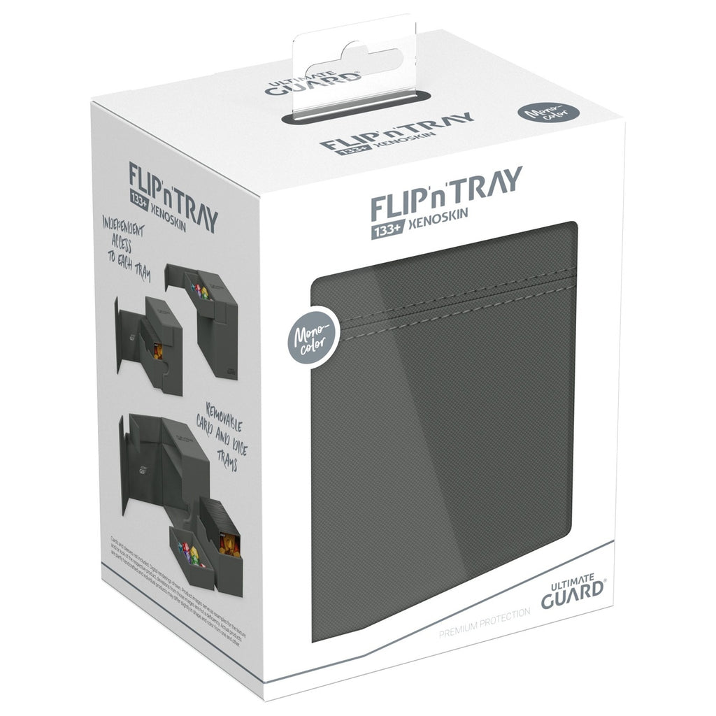 Produktbild Ultimate Guard Flip'n'Tray 133+ Xenoskin - Grey