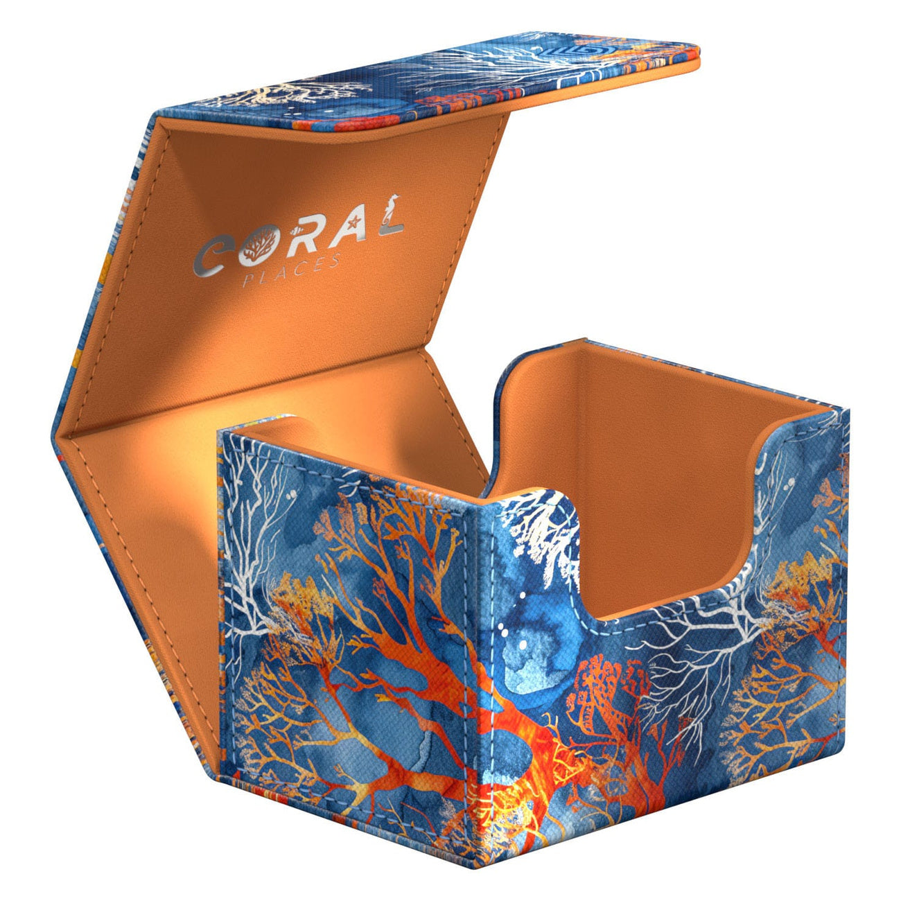 Product image Ultimate Guard Sidewinder 100+ Xenoskin 2025 Exclusive "Coral Places" - Fiery Reef