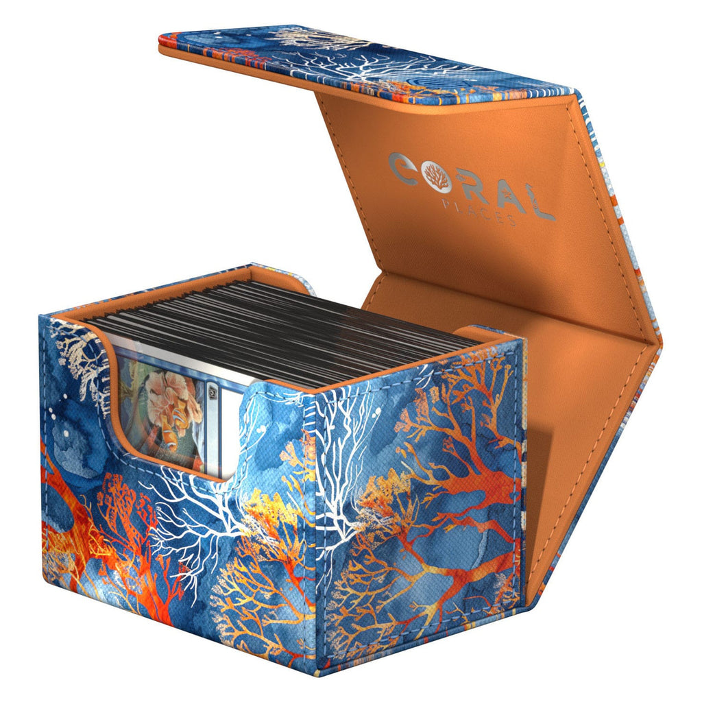 Product image Ultimate Guard Sidewinder 100+ Xenoskin 2025 Exclusive "Coral Places" - Fiery Reef