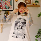 Produktbild Qifrey T-Shirt weiß für Atelier of Witch Hat Fans