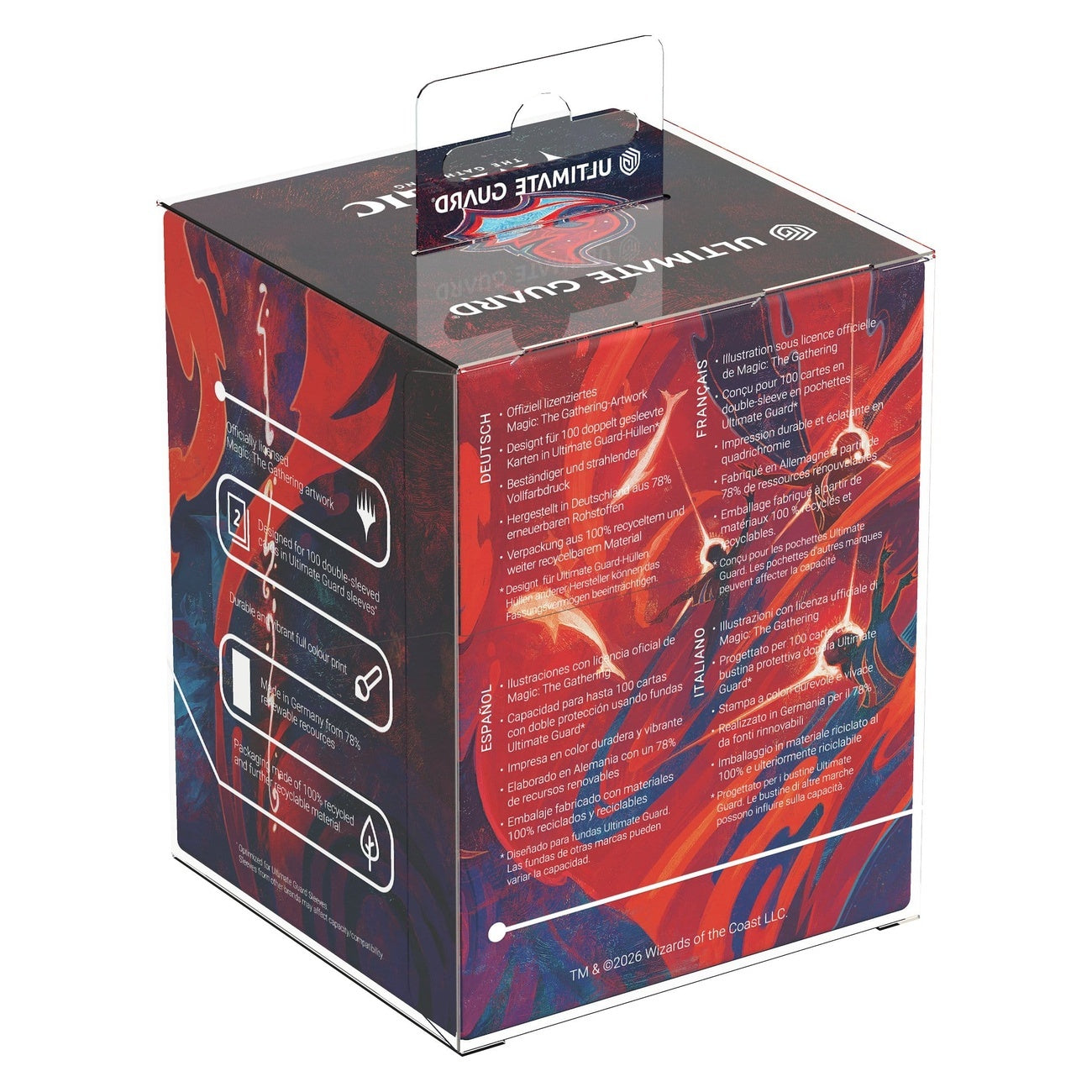 Produktbild Ultimate Guard RTE Boulder 100+ Magic: The Gathering "Secrets of Strixhaven" - Prismari