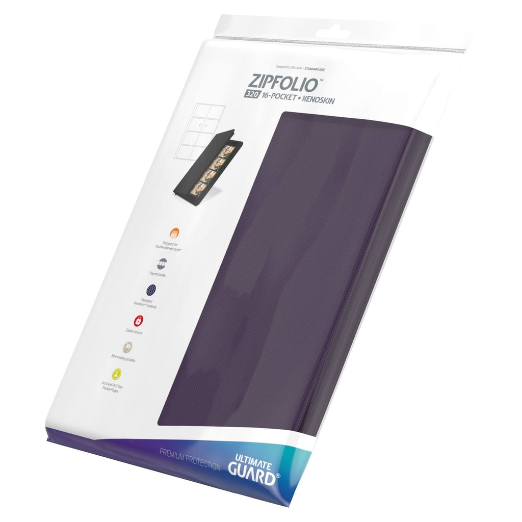 Produktbild Ultimate Guard Zipfolio 320 16-Pocket Xenoskin - Purple