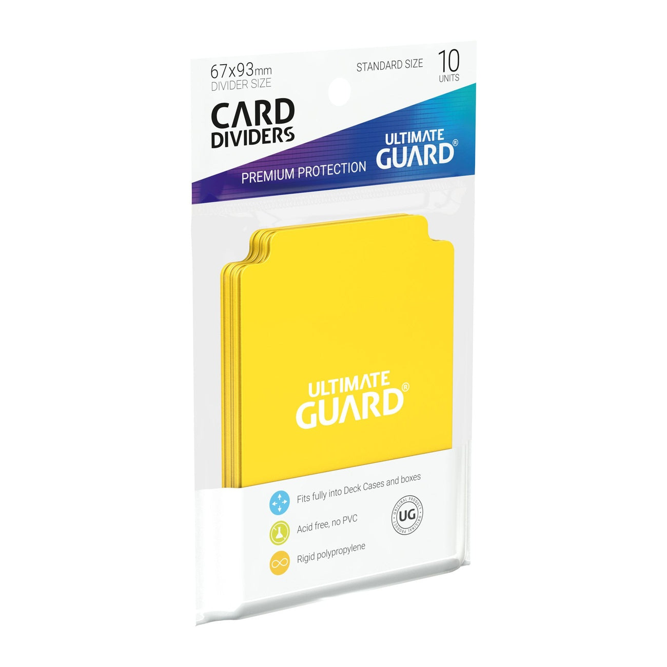 Produktbild Ultimate Guard Card Dividers Standard Size (10) - Yellow