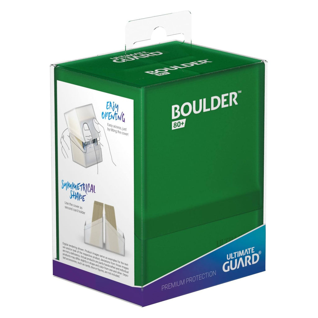Produktbild Ultimate Guard Boulder 80+ - Emerald