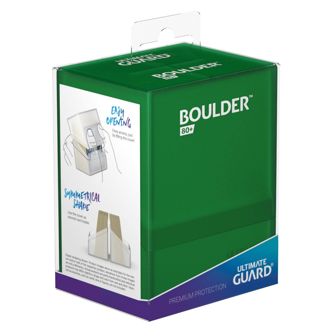 Produktbild Ultimate Guard Boulder 80+ - Emerald
