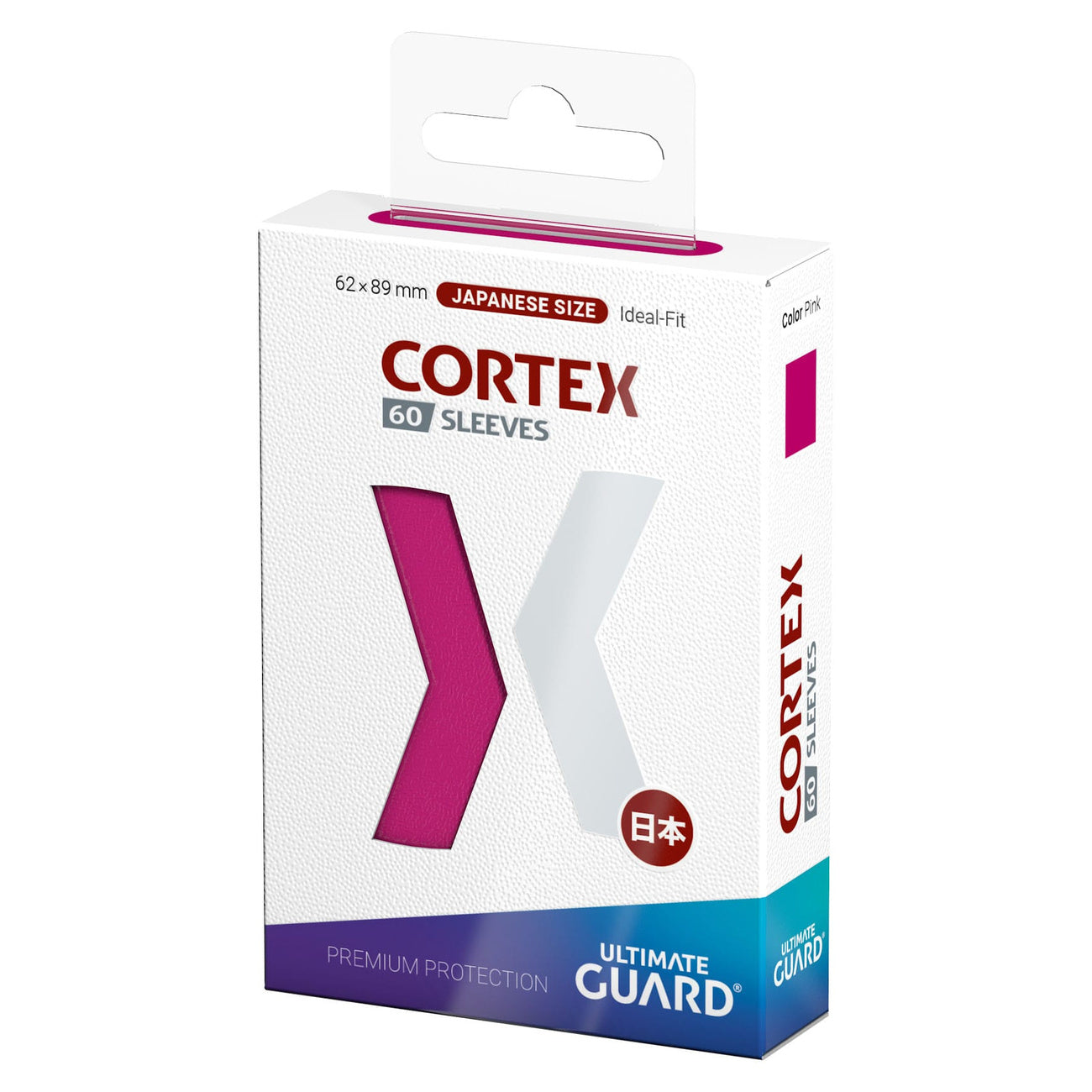 Produktbild Ultimate Guard Cortex Sleeves Japanese Size (60) - Pink
