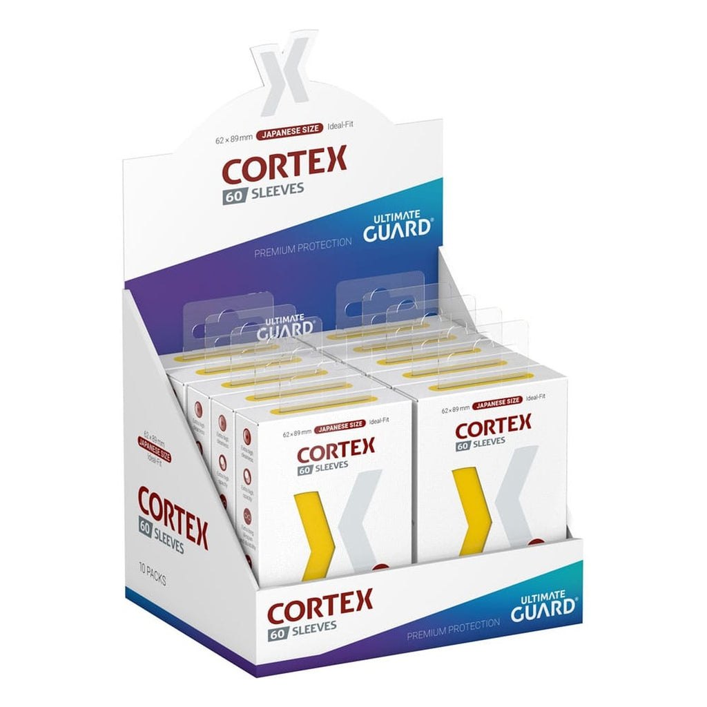 Produktbild Ultimate Guard Cortex Sleeves Japanese Size (60) - Yellow