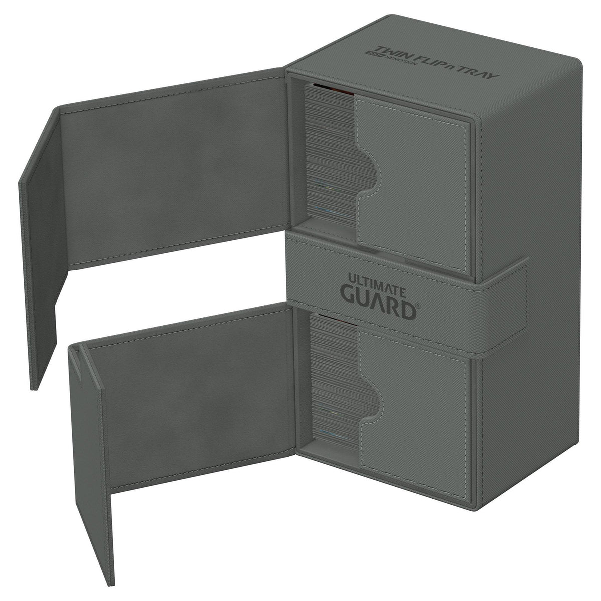 Produktbild Ultimate Guard Twin Flip'n'Tray 200+ Xenoskin - Grey
