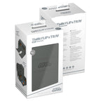 Produktbild Ultimate Guard Twin Flip'n'Tray 200+ Xenoskin - Grey