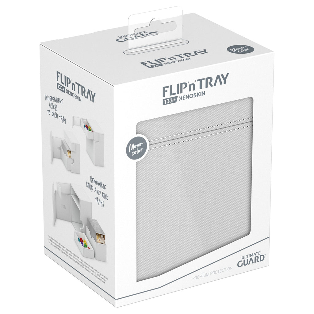 Produktbild Ultimate Guard Flip'n'Tray 133+ Xenoskin - White