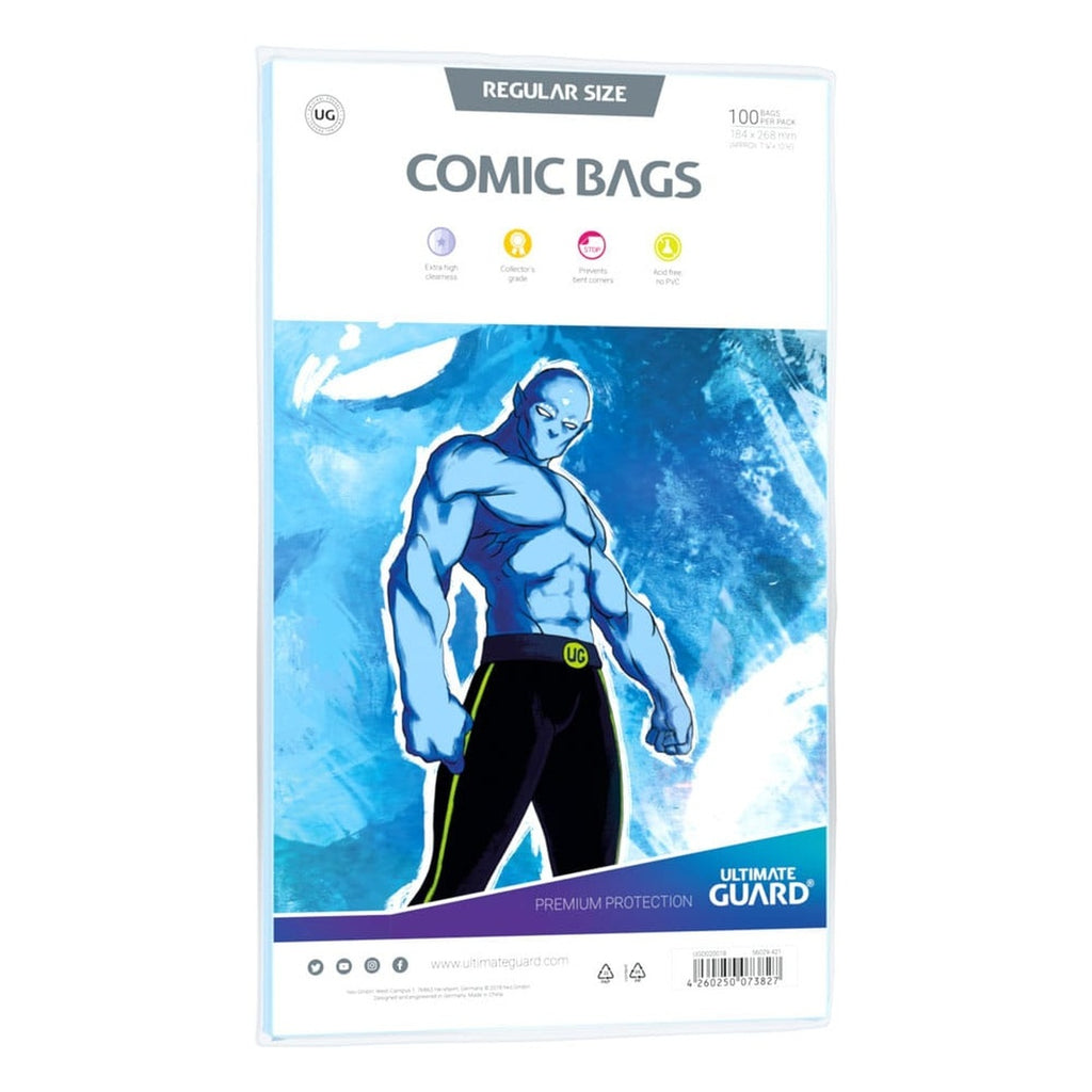 Produktbild Ultimate Guard Comic Bags Standard (100) - Regular Size