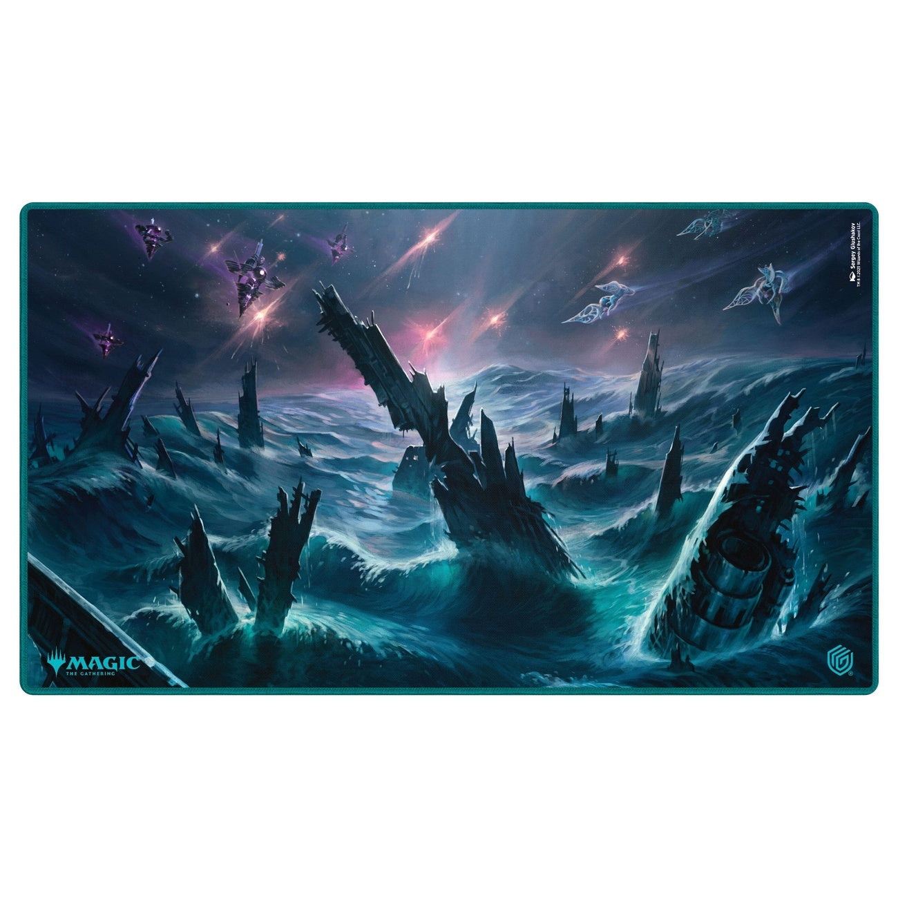 Produktbild Ultimate Guard Play-Mat Magic: The Gathering "Edge of Eternities" - Watery Grave