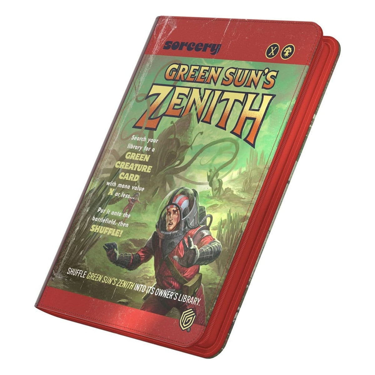 Produktbild Ultimate Guard Zipfolio 360 Xenoskin Magic: The Gathering "Edge of Eternities" - Green Sun’s Zenith