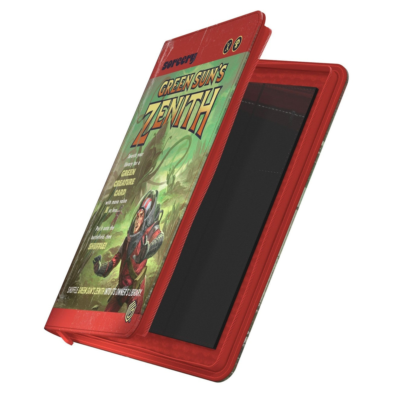Produktbild Ultimate Guard Zipfolio 360 Xenoskin Magic: The Gathering "Edge of Eternities" - Green Sun’s Zenith