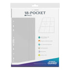 Produktbild Ultimate Guard 18-Pocket Pages Side-Loading (10) - White