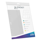 Produktbild Ultimate Guard 18-Pocket Pages Side-Loading (10) - White